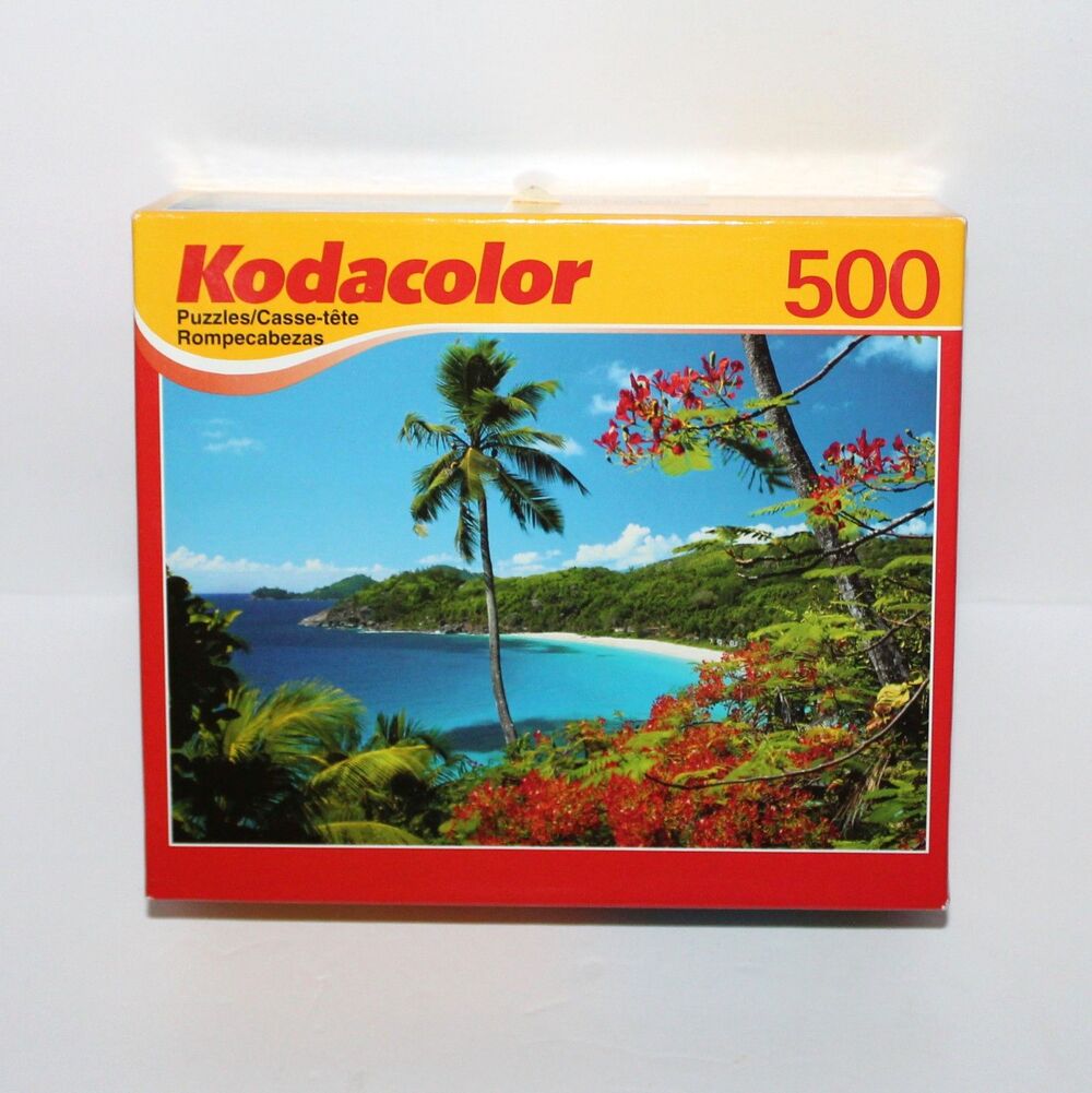 Kodacolor Puzzle 500 pieces Tropical Breezes SEALED Kodak 20500